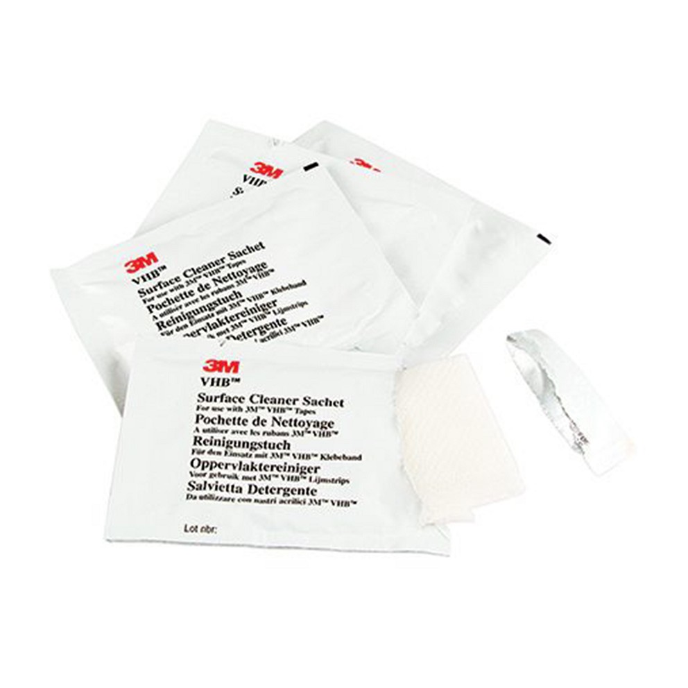 3M VHB Pulitore per superfici, 100 salviette